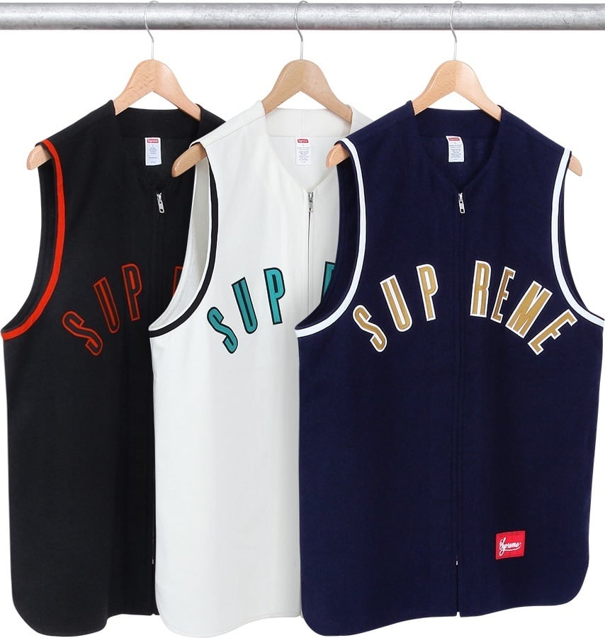 Sleeveless Baseball Jersey